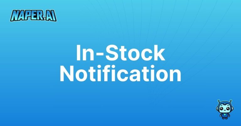 In-Stock Notification. In-Stock Notification - Enhance Customer Experience.Learn about In-Stock Notification: Increase engagement and sales by alerting customers when products are available.