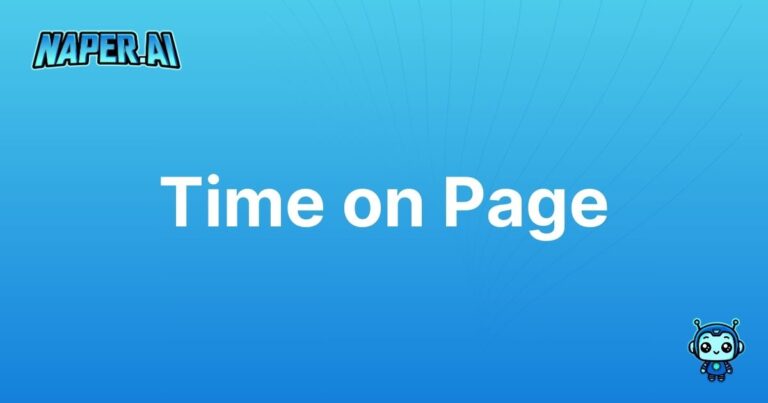 Time on Page. Time on Page - Essential Metrics for E-commerce Success.Discover the importance of Time on Page and how it influences online shopper engagement.