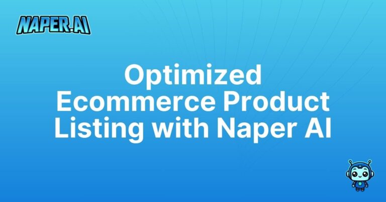 ecommerce product listing. Streamline your ecommerce product listing with Naper AI. Automate SEO, enrich categories and boost organic search rankings effortlessly.