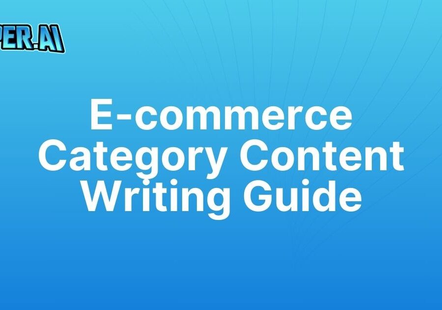 writing content for ecommerce category pages. Unlock the power of writing content for ecommerce category pages with Naper AI. Automate SEO tasks, optimize listings, and boost organic rankings.