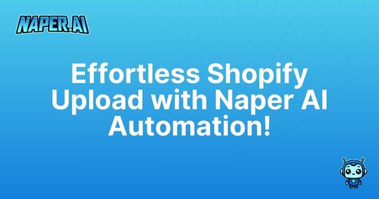 how to add products to shopify. Easily add Shopify products with Naper AI’s automation. Boost your ecommerce SEO and Google rankings through fast, streamlined uploads. Get more sales!