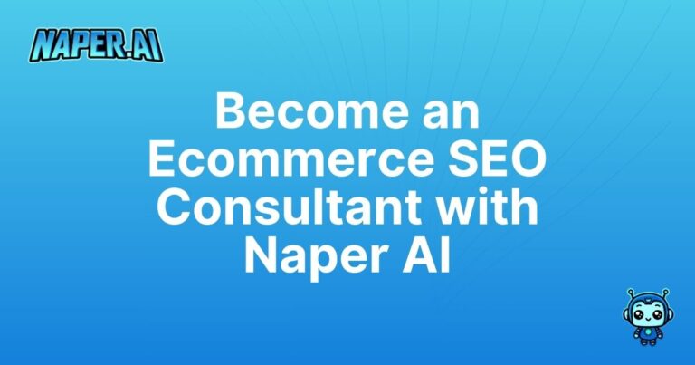 ecommerce seo consultant. Streamline your ecommerce SEO consulting with Naper AI. Automate product registration, enrich metadata, and boost rankings fast. See instant results!