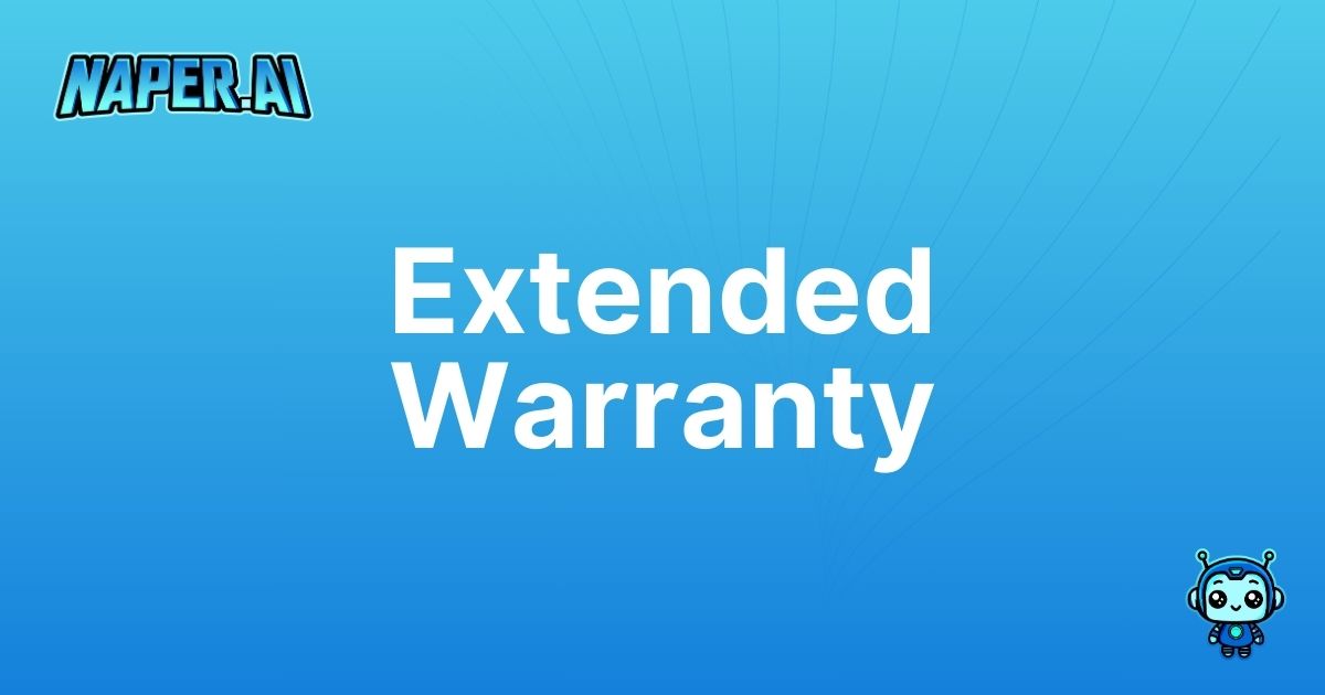 Extended Warranty. Extended Warranty - Protect Your Purchases.Learn about extended warranties and how they safeguard your e-commerce purchases.