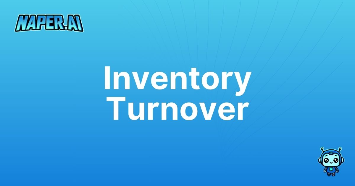 Inventory Turnover. Inventory Turnover - Understanding Its Impact in E-Commerce.Discover the significance of Inventory Turnover in optimizing e-commerce efficiency and profitability.