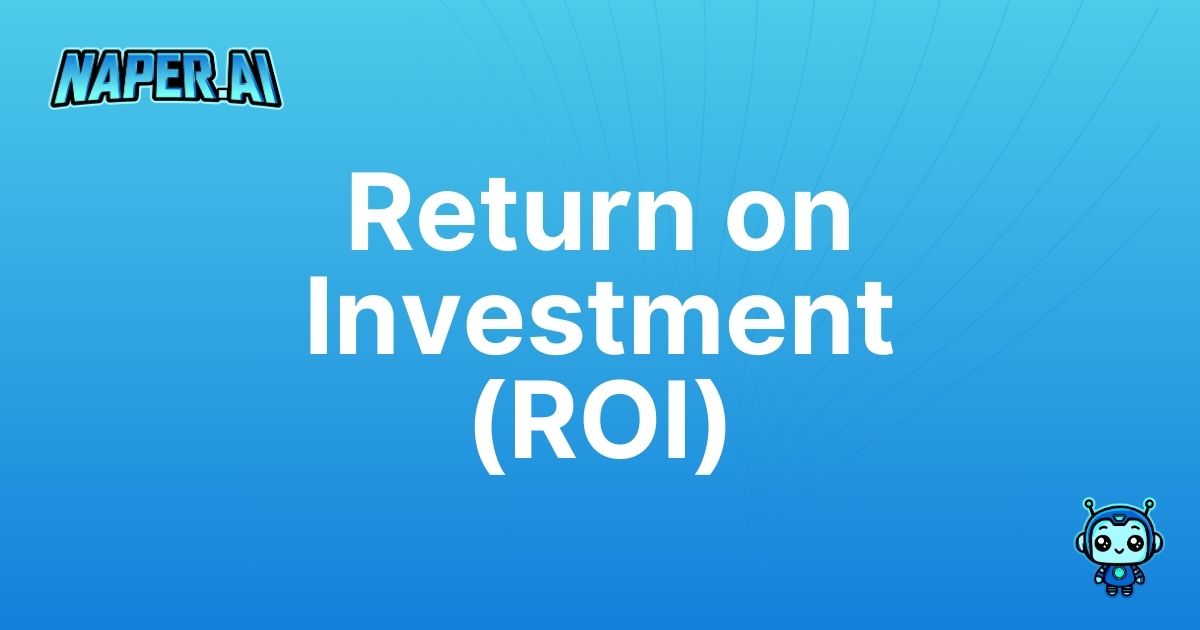 Return on Investment (ROI). Return on Investment (ROI) - Maximize Your E-commerce Success.Understand and improve your ROI to achieve better profitability in your e-commerce business.