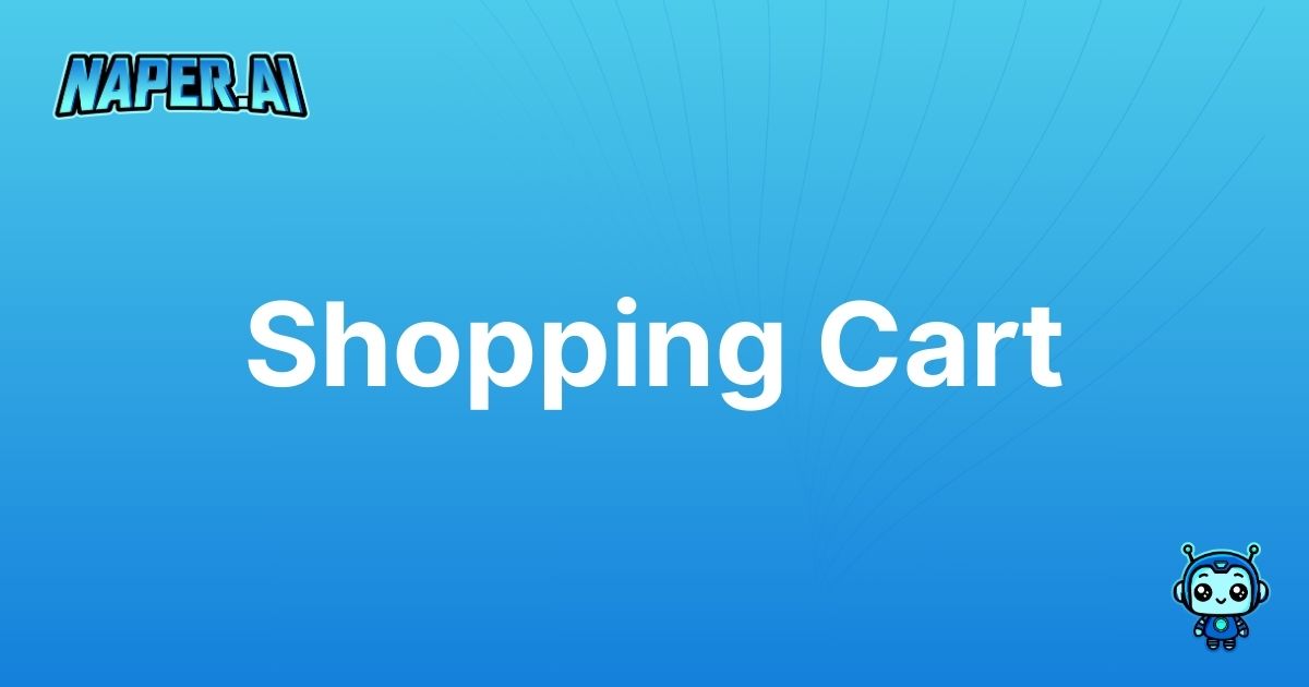 Shopping Cart. Understanding the Shopping Cart in E-commerce.Discover what a shopping cart is and why it's crucial for online retail success.