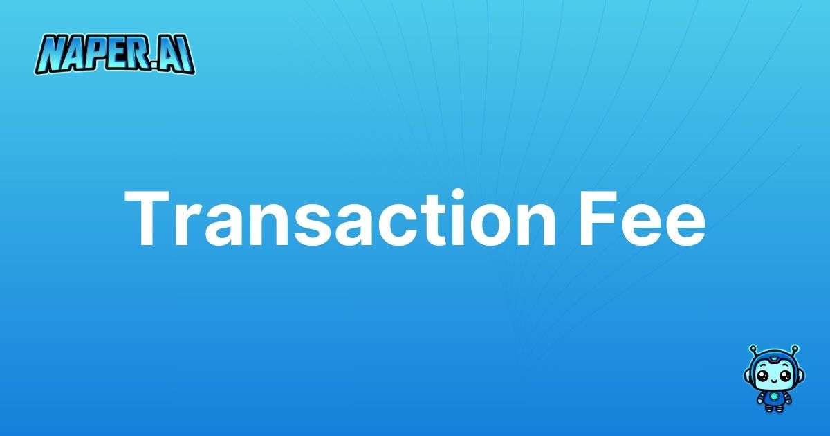 Transaction Fee. Transaction Fee - Cost Implications in E-commerce.Understand the Transaction Fee and its impact on online sales and profit margins.