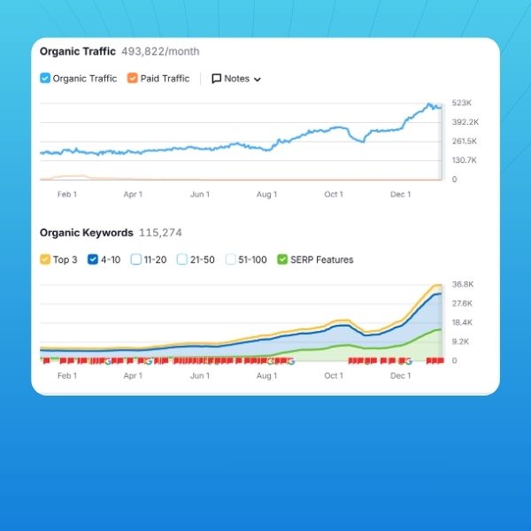 Cases Naper AI for Ecommerce Catalog pages SEO Optimization